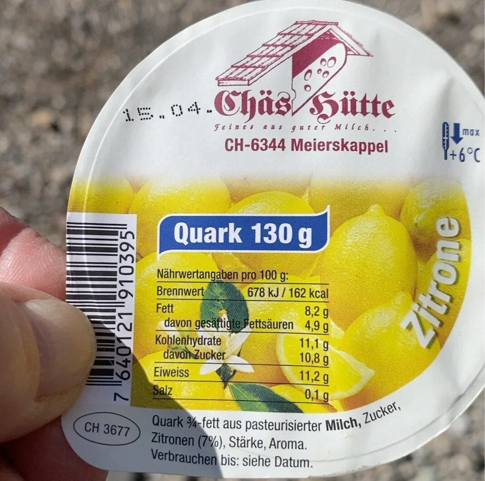 Quark Zitrone