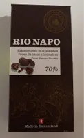 Feves de cacao chocolatées