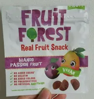 Real fruit snack mango passion fruit