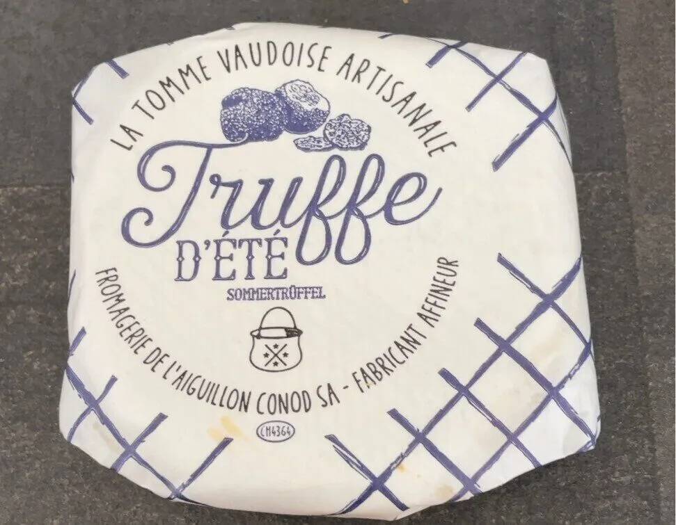 Tomme Vaudoise truffe