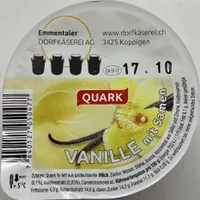 Quark Vanille mit Samen