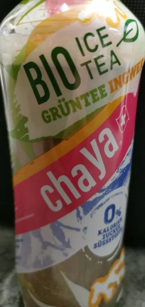 Chaya Ice Tea thé vert gingembre
