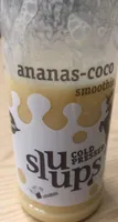 Sluups Smoothie ananas-coco