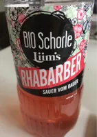 Bio Schorle rhabarber