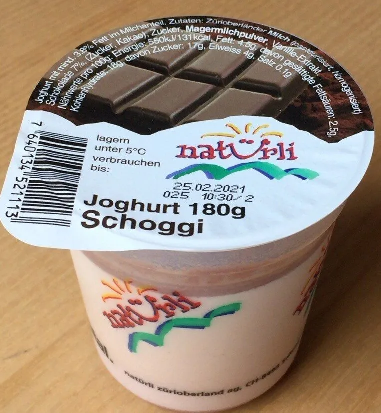 Joghurt Schoggi 180gr