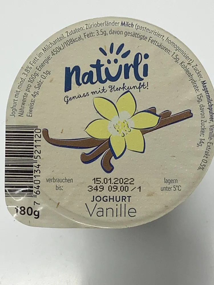 Joghurt Vanille