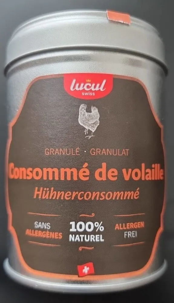 Consommé de volaille