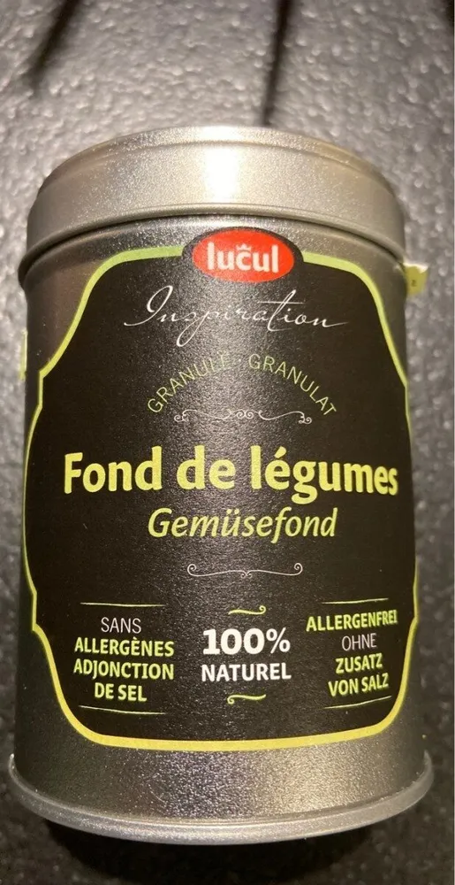 Fond de légumes