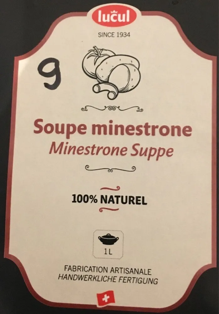 Soupe minestrone
