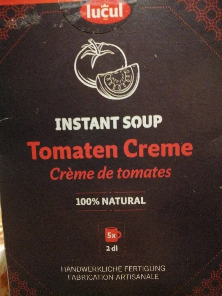Crème de tomates