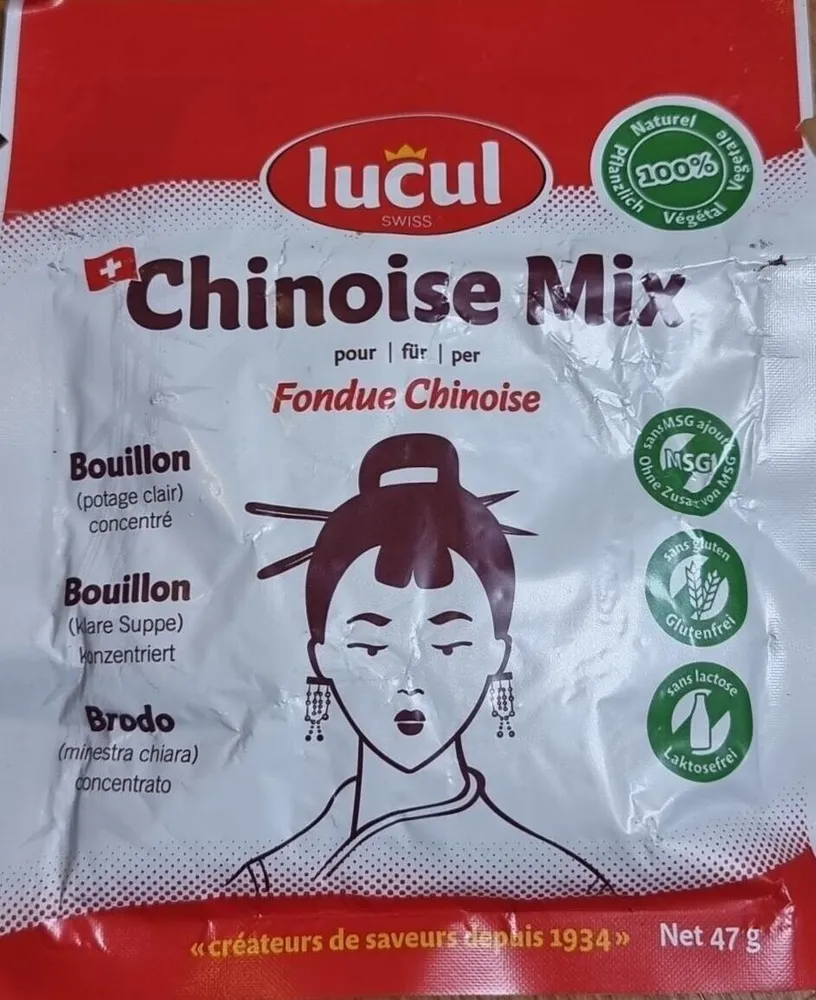 Mix Fondue Chinoise