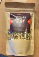 Lentilles aux oignons et lard