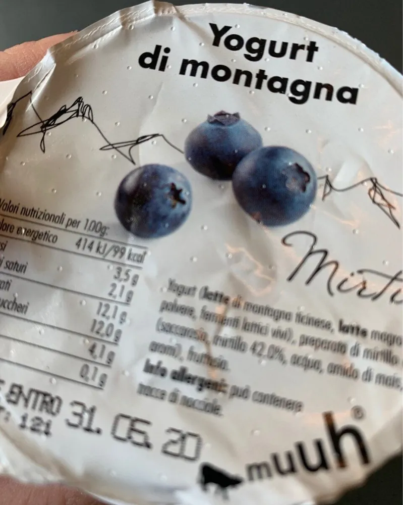 Yogurt di montagna