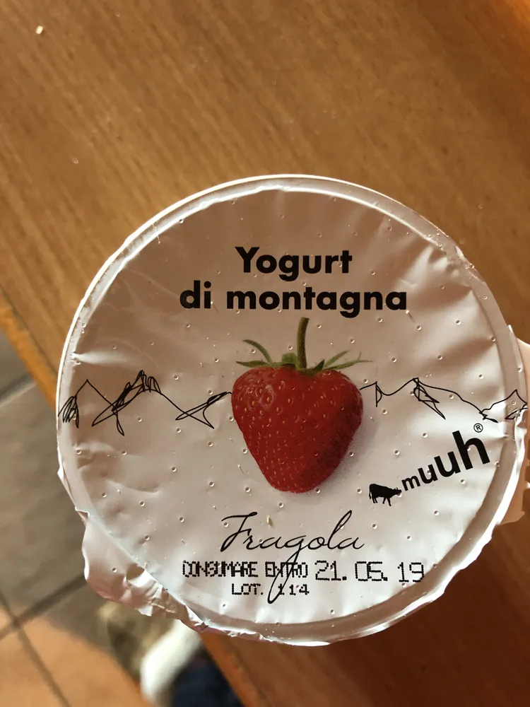 Yogourt de montagne Fraise