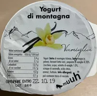 Yogourt de montagne Vanille
