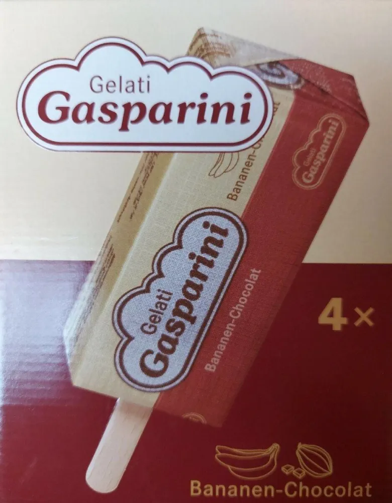 Gelati Gasparini, Bananen-Chocolat