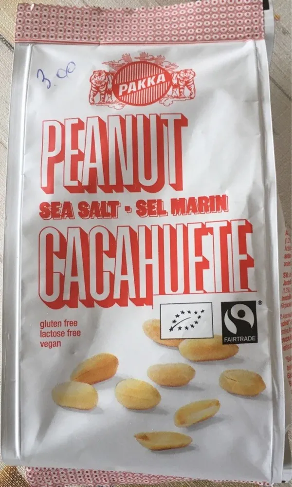 Cacahuetes Grillees Au Sel Marin