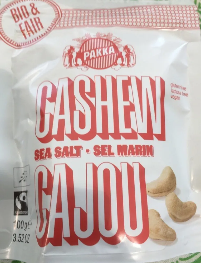 Cajou au sel marin