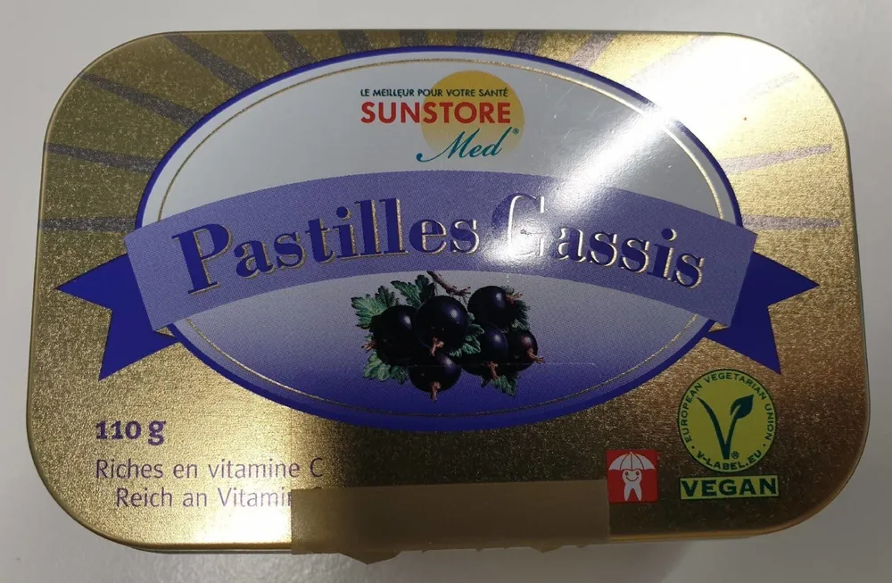 Pastilles Cassis