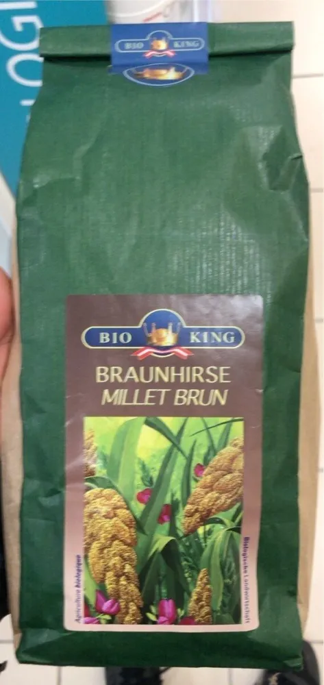 Braunhirse Millet Brun