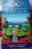 Framboises lyophilisées