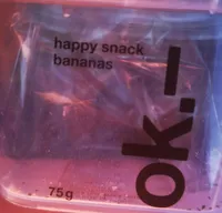 Happy snack bananas