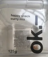 Happy snack (noix) curry mix