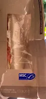 Pain pour toast avec saumon fumé