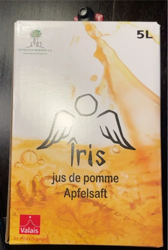 IRIS jus de pomme