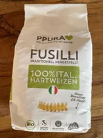 Nudeln Fusilli aus italienischem Hartweizen