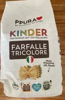 Kinder Farfalle Tricolore mit 32% Vollkorn
