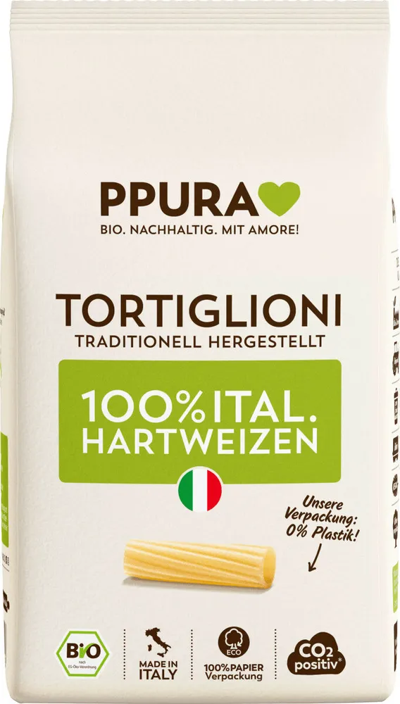 Tortiglioni aus italienischem Hartweizen