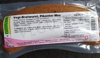 Vegu-Bratwurst, Pikanterweise Max
