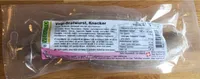 Vegi-Bratwurst, Knacker