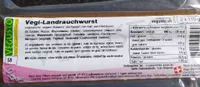 Vegi-Landrauchwurst