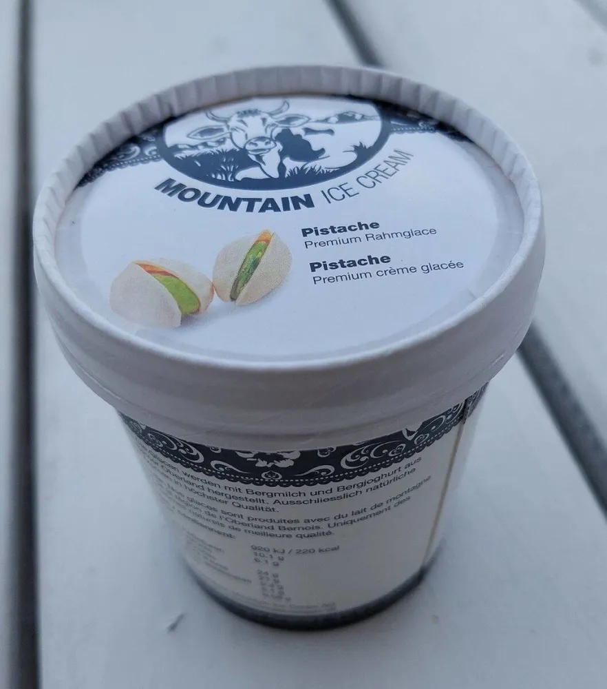Glace pistache