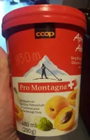 Glace au lait de montagne au yogourt - abricot
