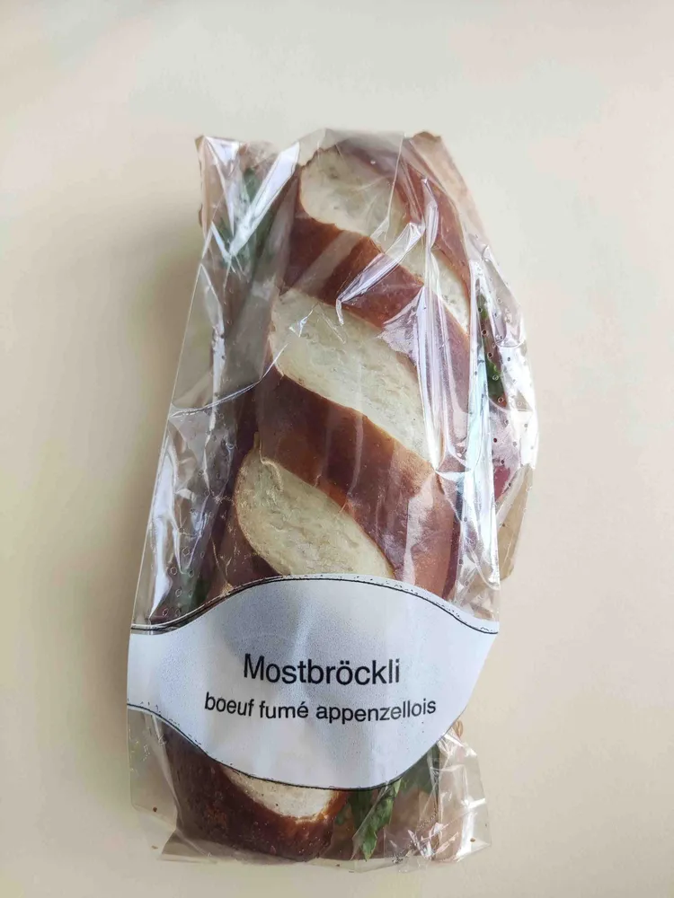 Mostbröckli boeuf fumé appenzellois