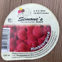 Himbeerglace