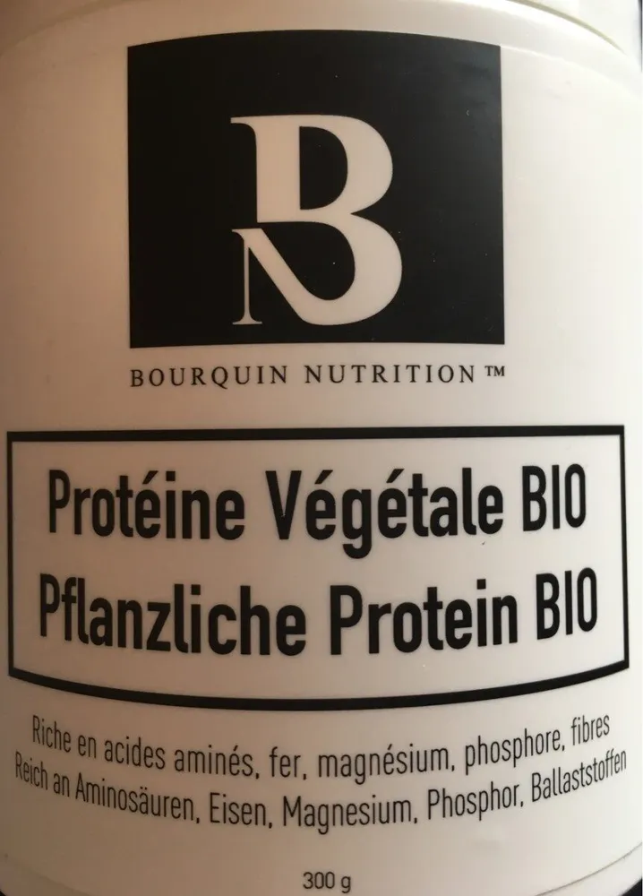 BN protéine végétale bio