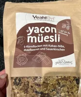Yacon Müsli Kakao Mins