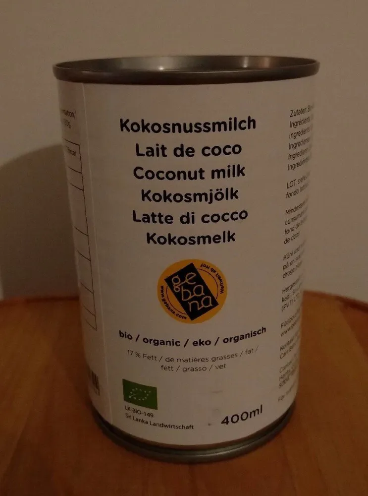 Lait de coco