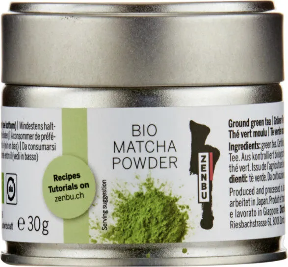 Bio matcha powder