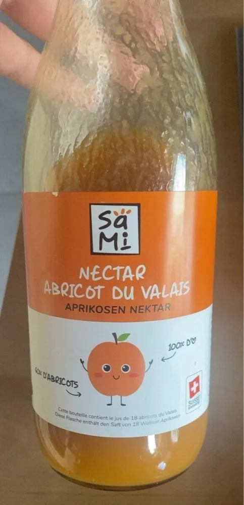 Nectar abricot du Valais