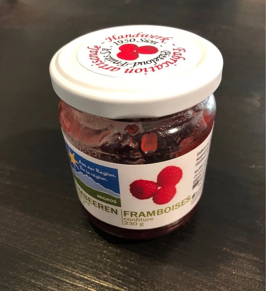 Confiture de framboise