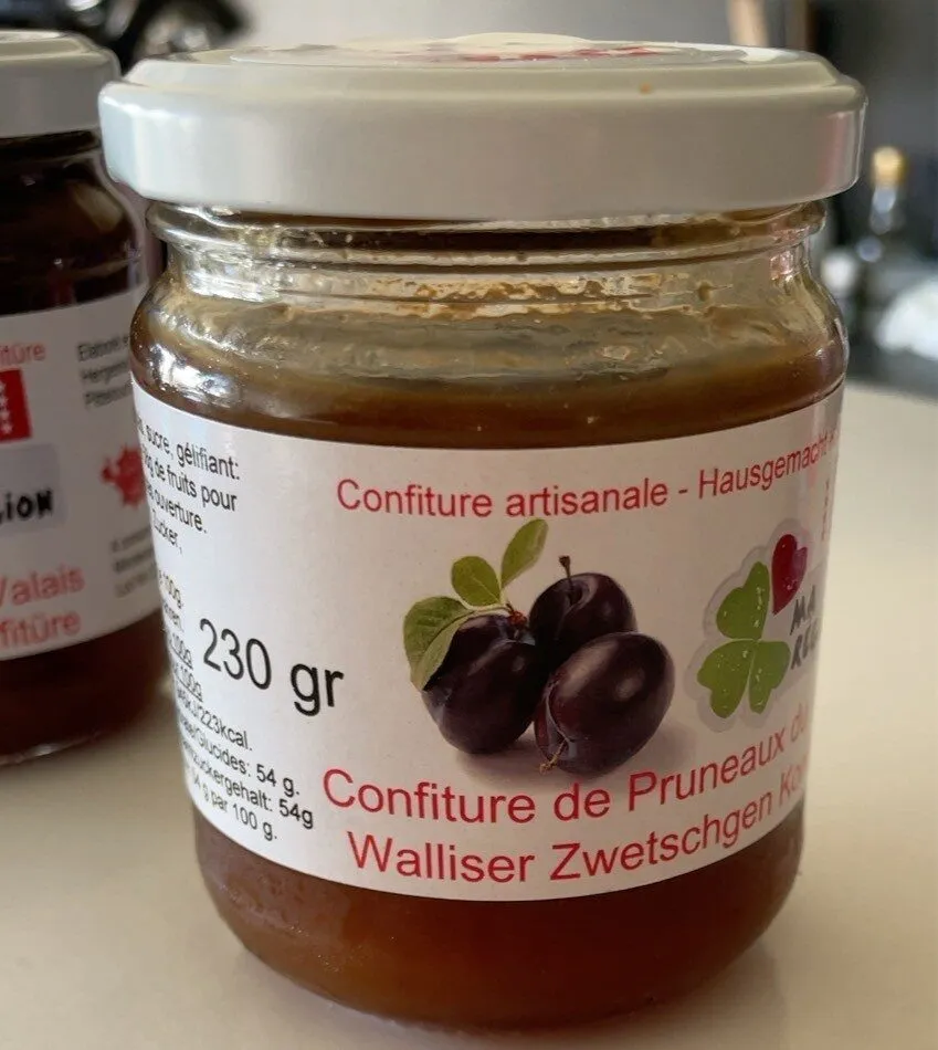 Confiture Valaisanne de pruneaux