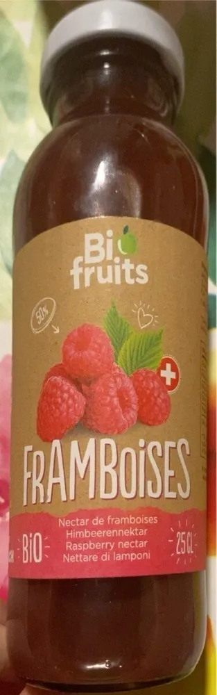 Nectar de framboises