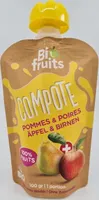 Compote pommes-poires
