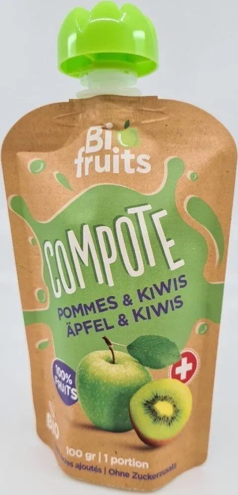 Compote pommes-kiwis