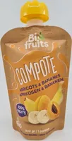 Compote abricots-bananes